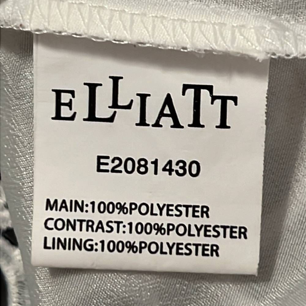 Elliatt Accolade Lace Dress Black White S - Picture 11 of 12